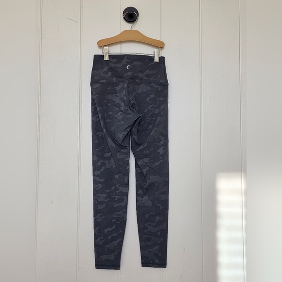 NWOT Zyia Women’s Battleship Gray Camo Luxe Leggings Suze 0 - Picture 5 of 7